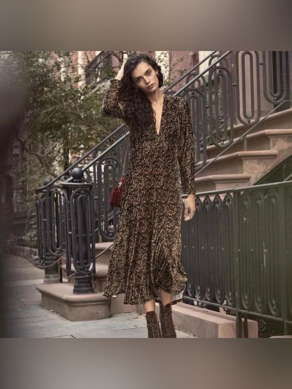 Doen Cleone Dress Terre Jardin De Papillions XS